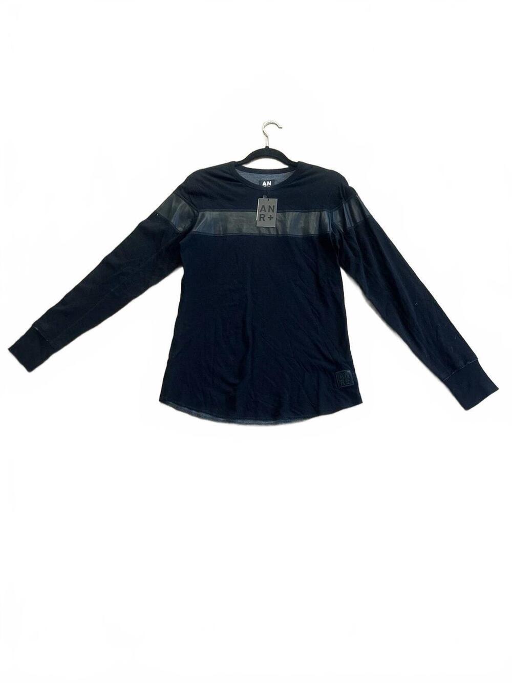 NEW ALP N ROCK women's après crew long sleeve top in black